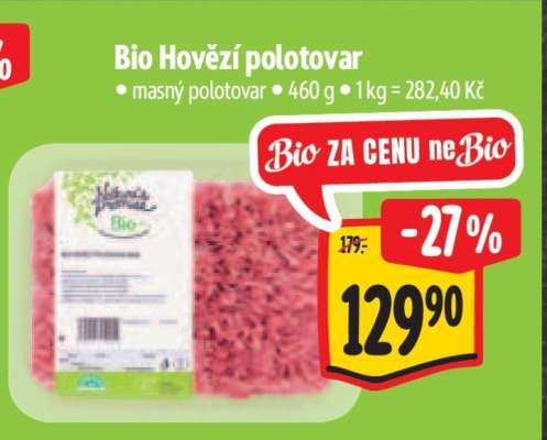 Bio Hovězí polotovar