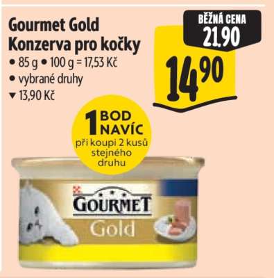 GOURMET GOLD Konzerva pro kočky