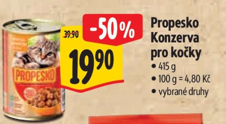 PROPESKO Konzerva pro kočky