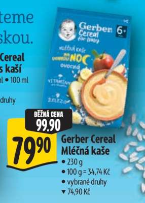 Gerber Cereal Mléčná kaše