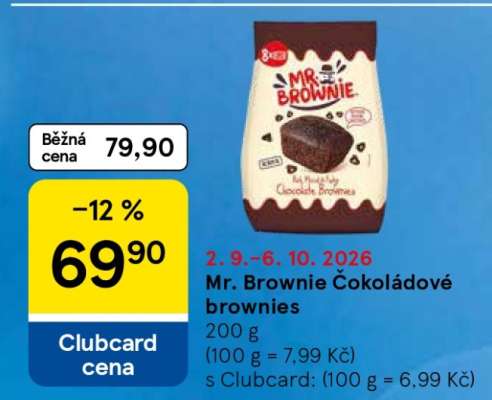 MR. BROWNIE Čokoládové brownies