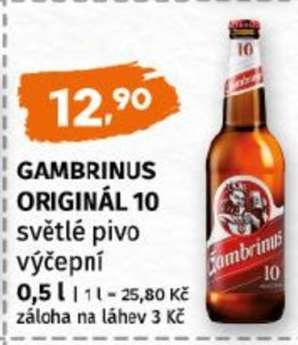Gambrinus Originál 10