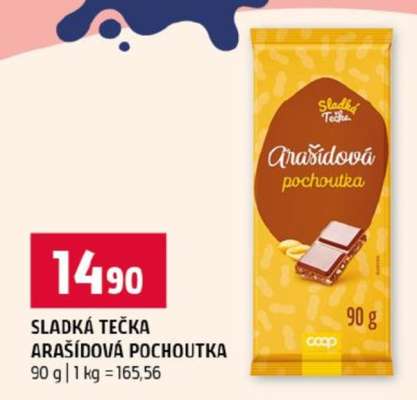 SLADKÁ TEČKA ARAŠÍDOVÁ POCHOUTKA