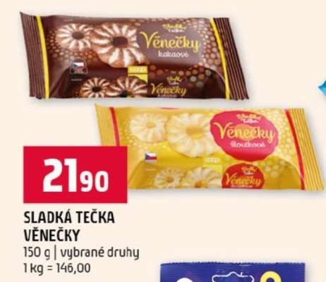 SLADKÁ TEČKA VĚNEČKY