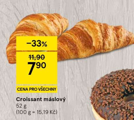 Croissant máslový