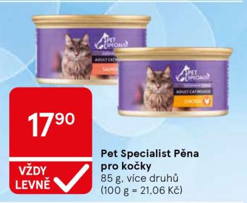 Pet Specialist Pěna pro kočky