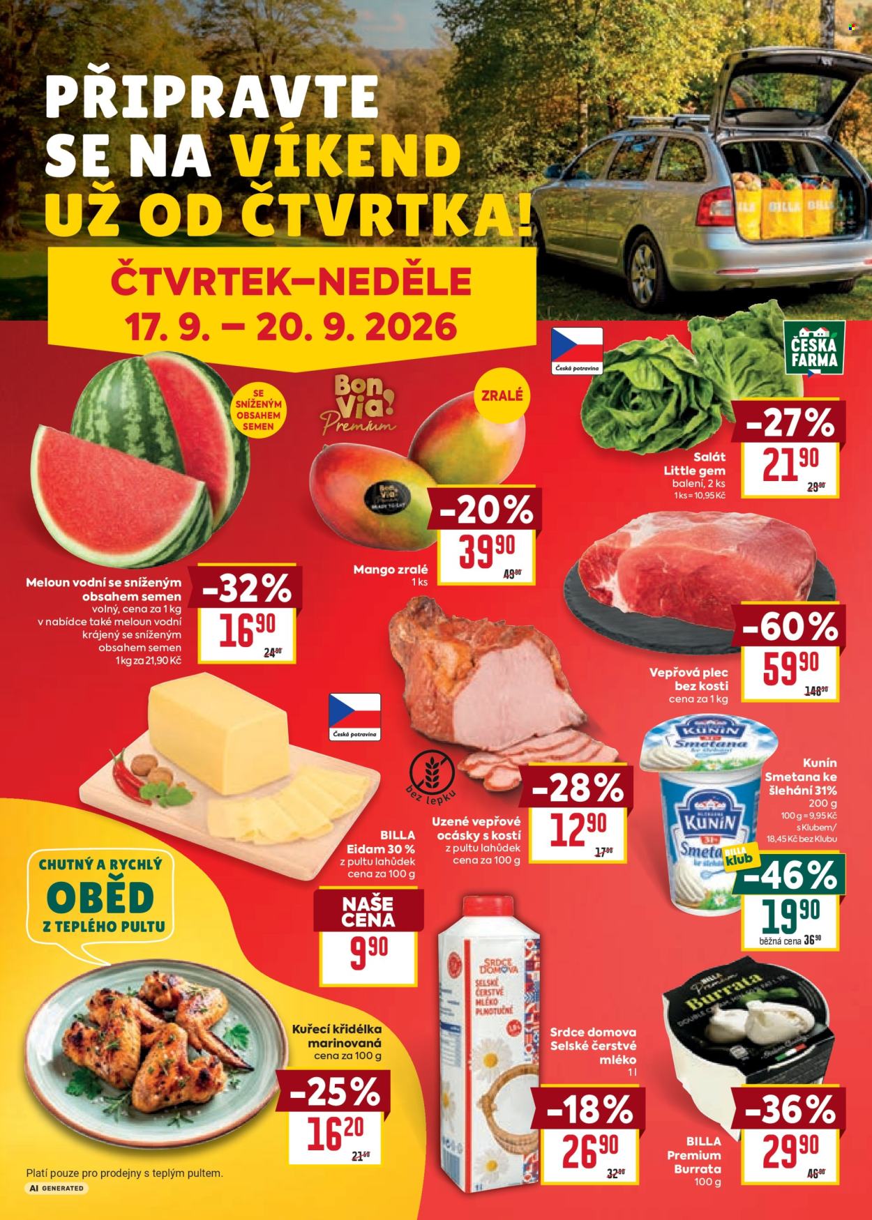 Leták BILLA - 16.9.2026 - 22.9.2026. Strana 32