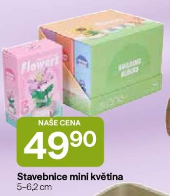 Stavebnice mini květina