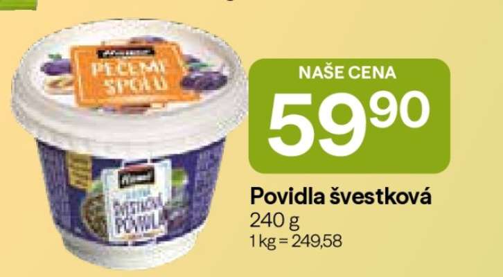 POVIDLA ŠVESTKOVÁ