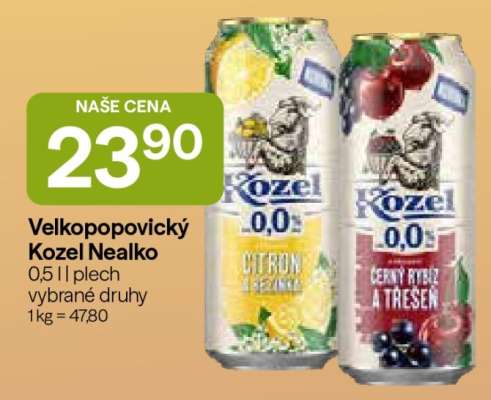 Velkopopovický Kozel nealko