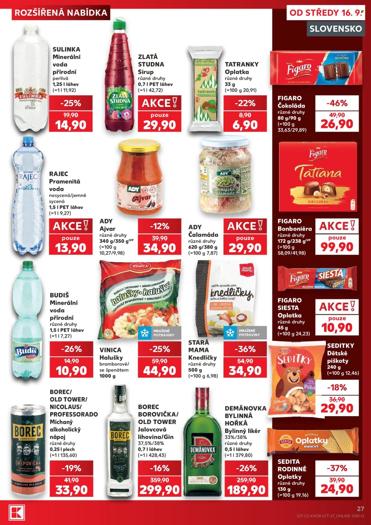 Leták Kaufland - 16.9.2026 - 22.9.2026. Strana 27