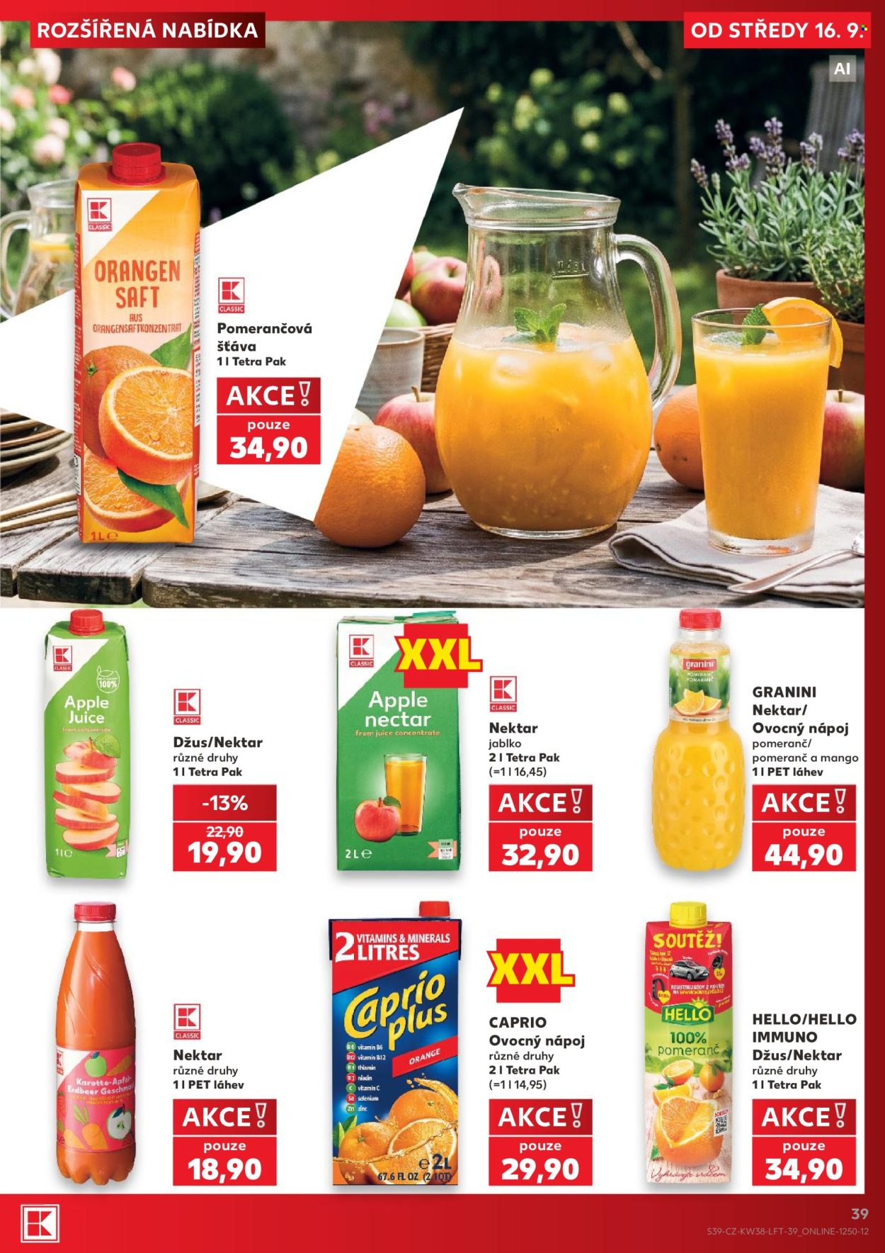 Leták Kaufland - 16.9.2026 - 22.9.2026. Strana 39