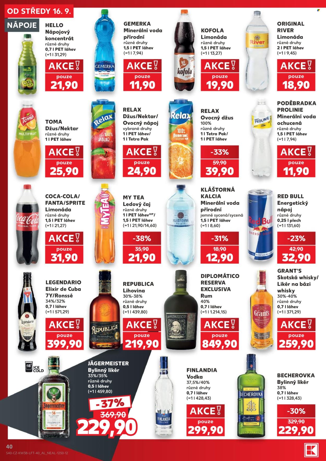 Leták Kaufland - 16.9.2026 - 22.9.2026. Strana 40