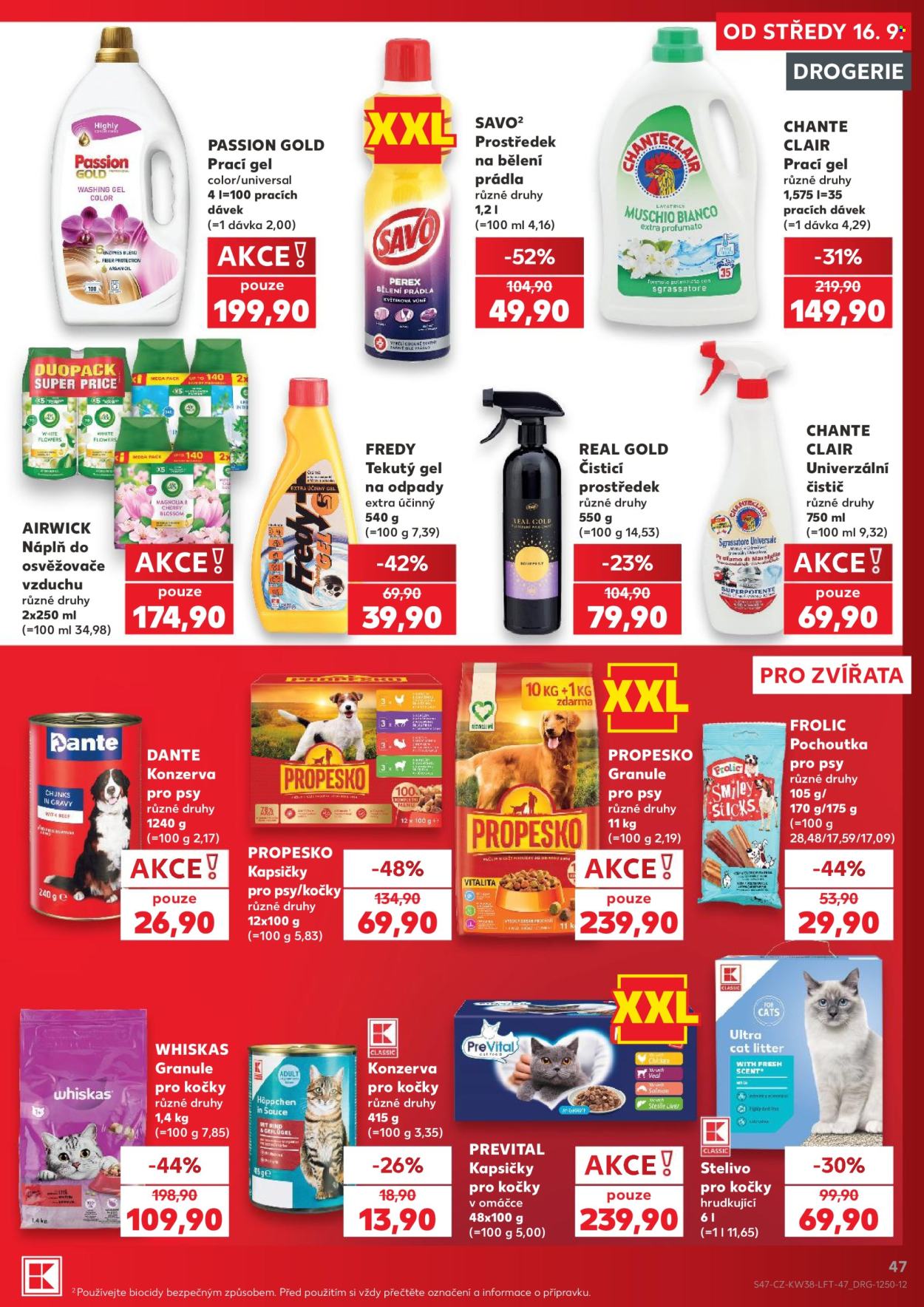 Leták Kaufland - 16.9.2026 - 22.9.2026. Strana 47