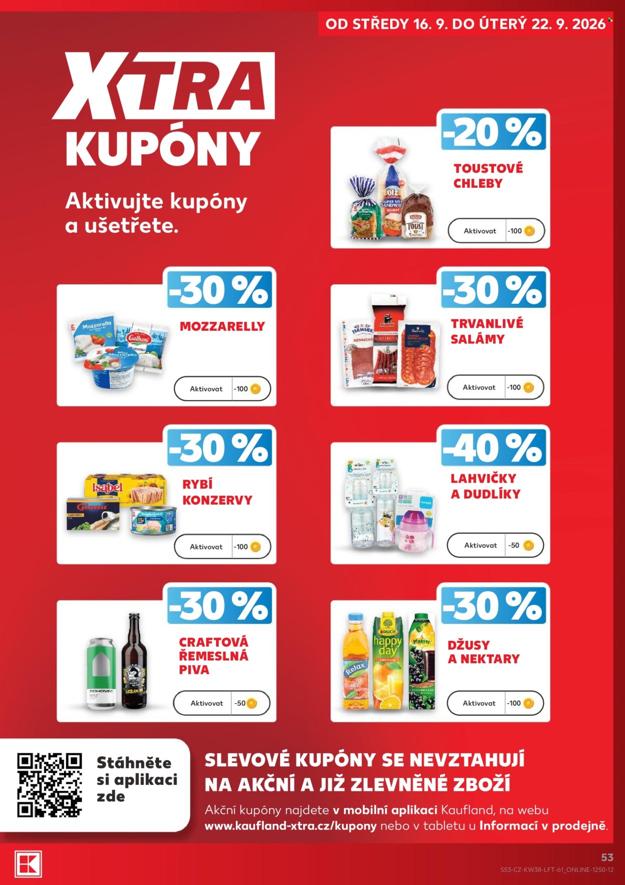 Leták Kaufland - 16.9.2026 - 22.9.2026. Strana 53