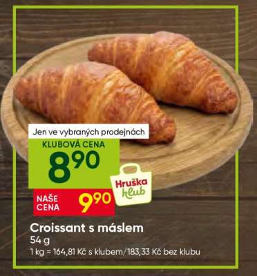 CROISSANT S MÁSLEM
