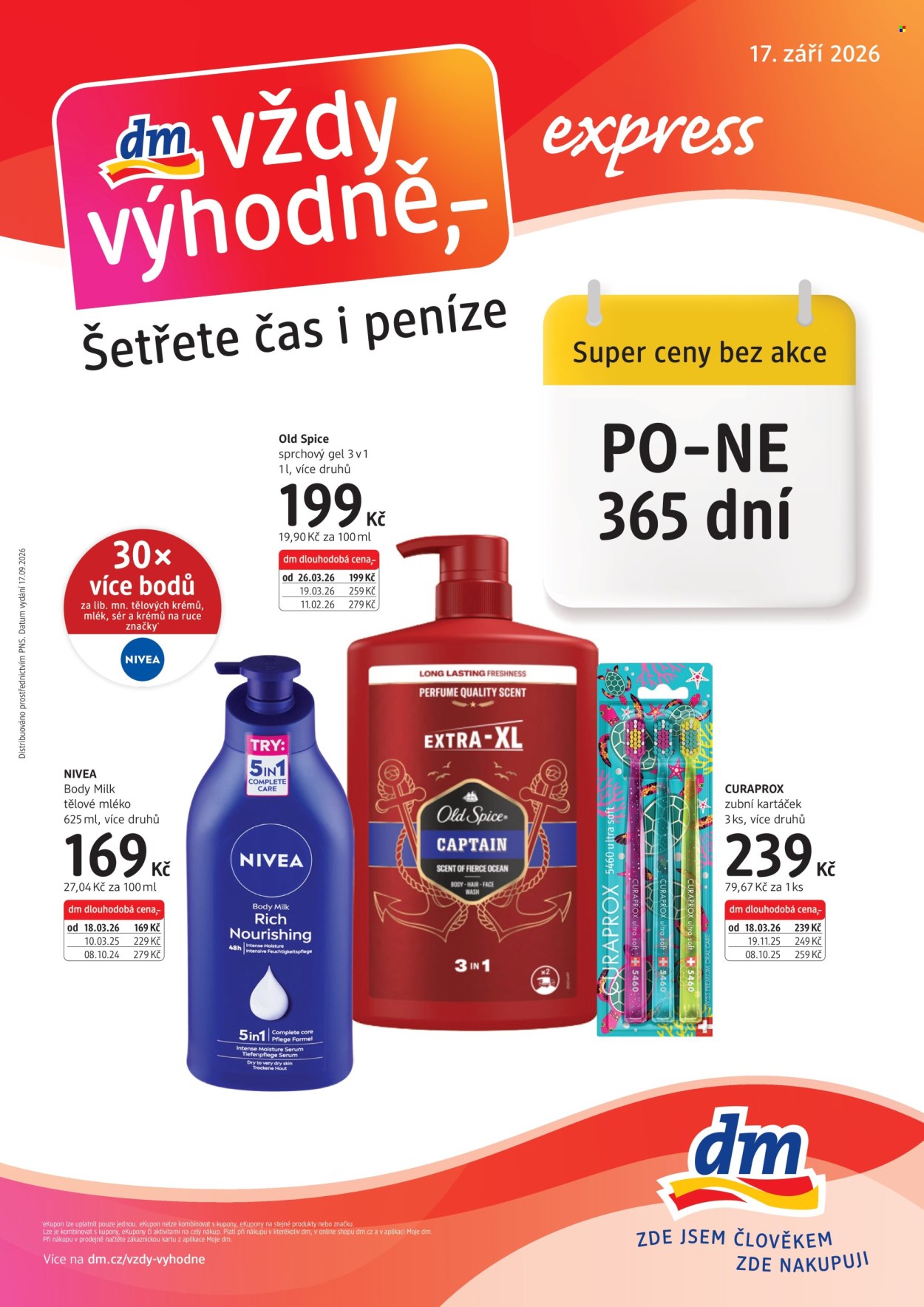 Leták dm drogerie - 17.9.2026 - 14.10.2026. Strana 1