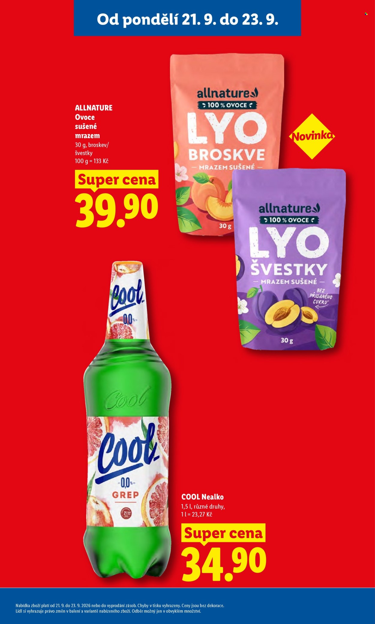 Leták Lidl - 21.9.2026 - 23.9.2026. Strana 11