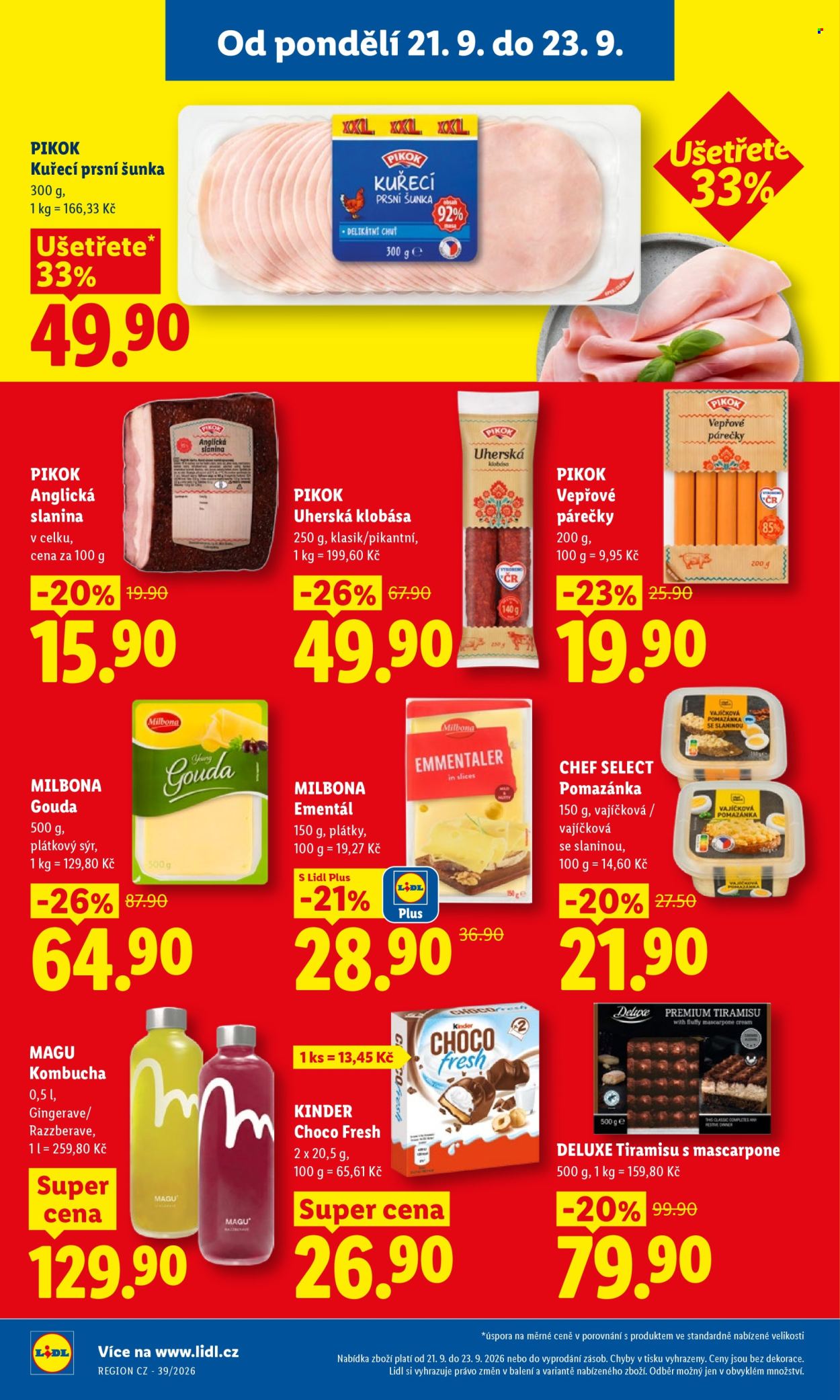 Leták Lidl - 21.9.2026 - 23.9.2026. Strana 20