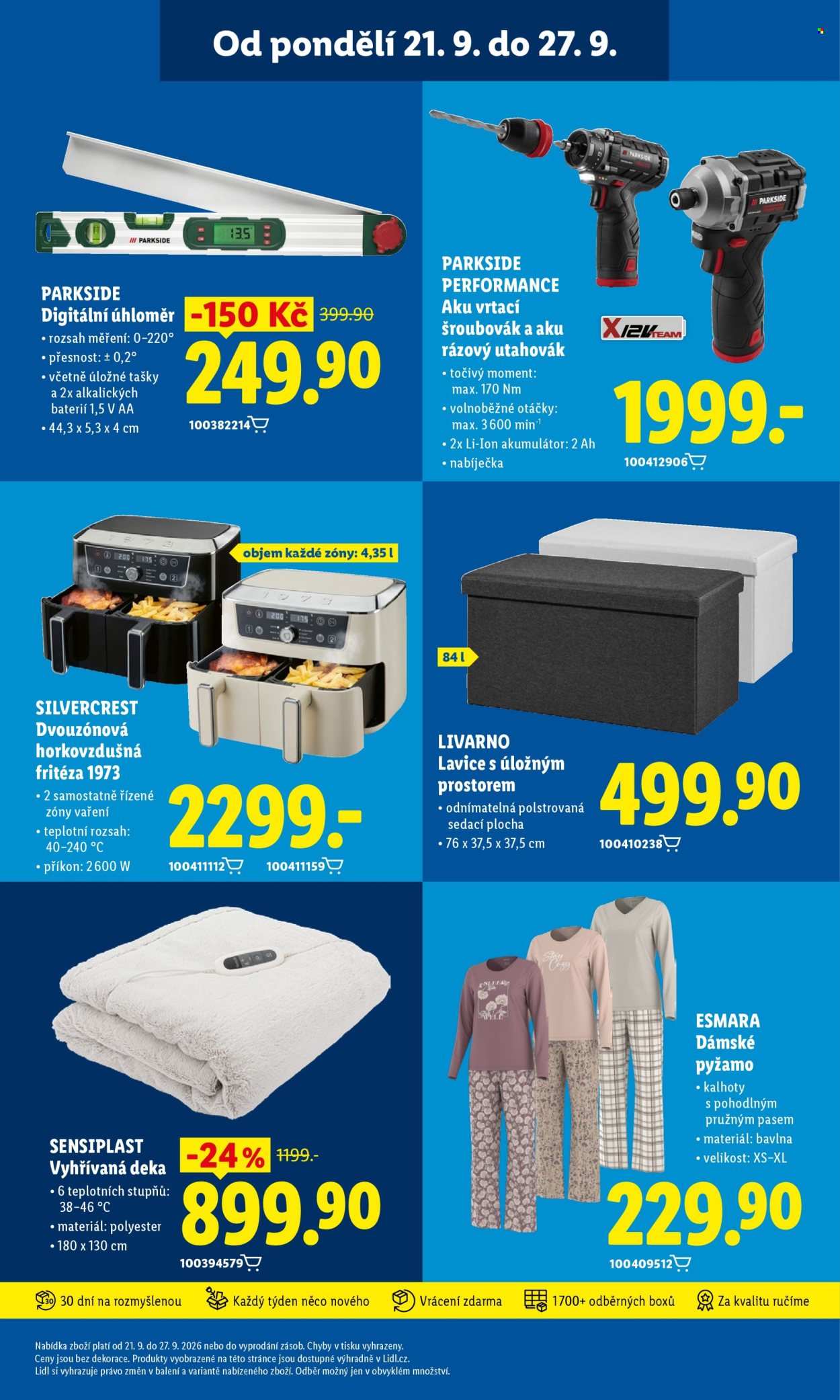 Leták Lidl - 24.9.2026 - 27.9.2026. Strana 45