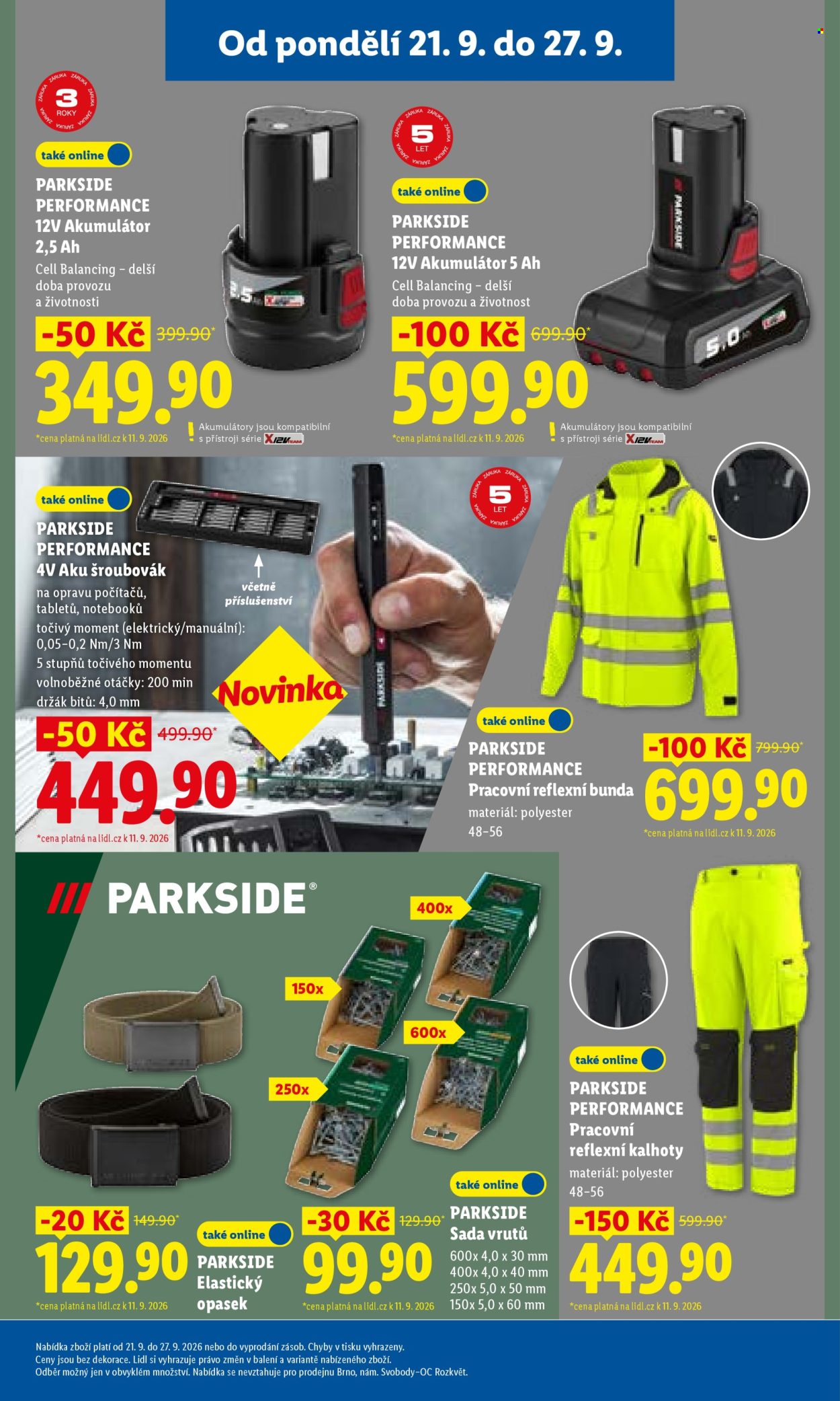 Leták Lidl - 21.9.2026 - 27.9.2026. Strana 9