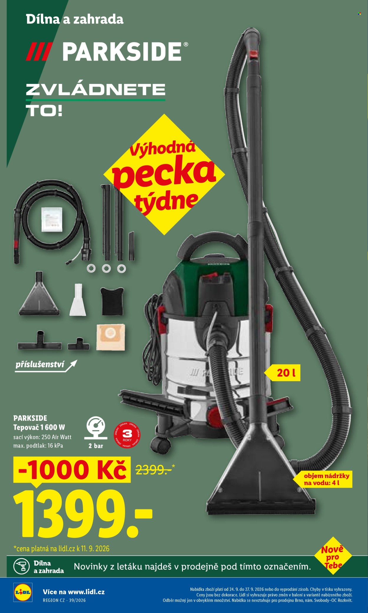Leták Lidl - 21.9.2026 - 27.9.2026. Strana 14