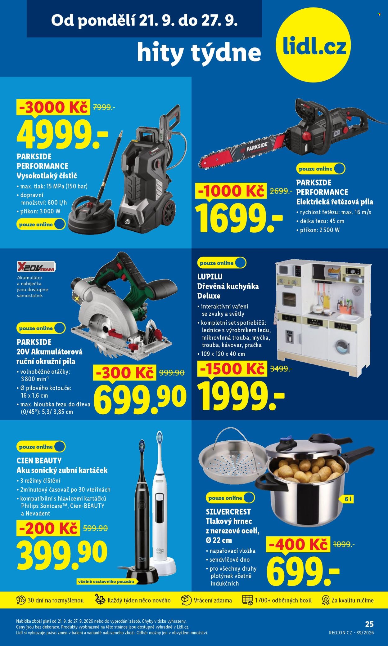 Leták Lidl - 21.9.2026 - 27.9.2026. Strana 1