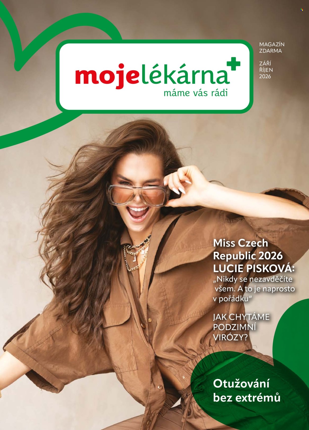 Leták mojelekarna.cz - 1.9.2026 - 31.10.2026. Strana 1