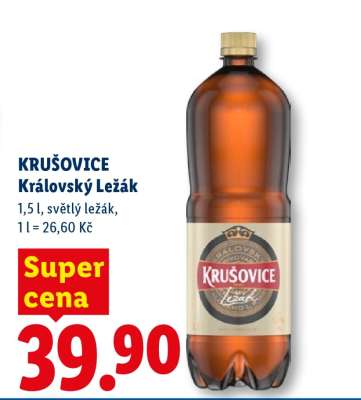 Krušovice Královský ležák