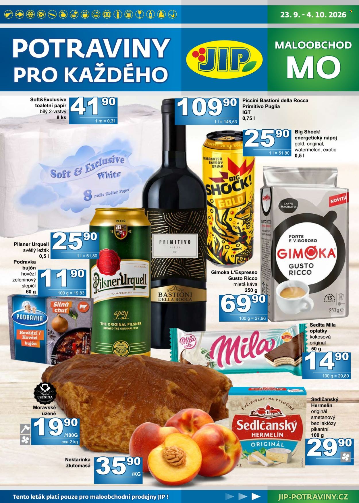 Leták JIP - 23.9.2026 - 4.10.2026. Strana 1