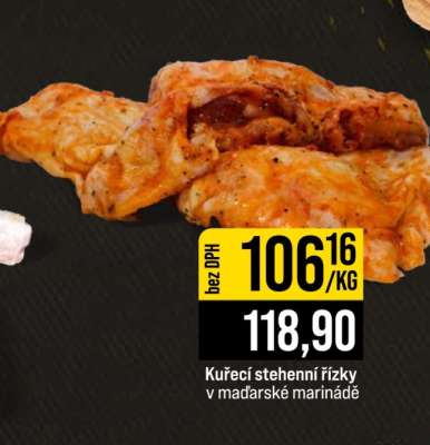 Kuřecí stehenní řízky v maďarské marinádě