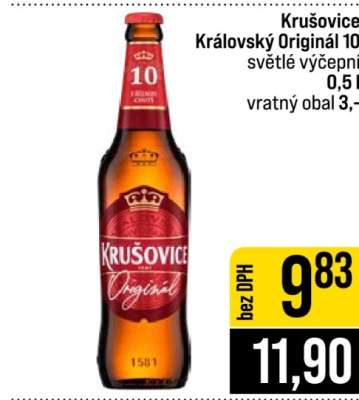 Krušovice Královský Originál 10**