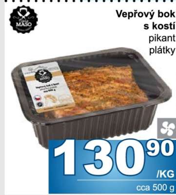 Vepřový bok s kostí