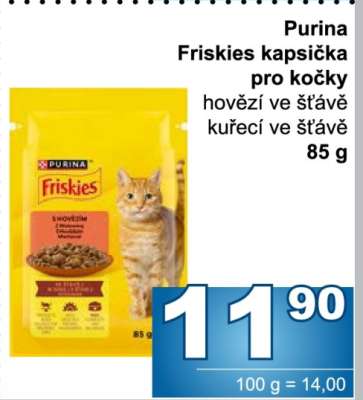 Purina Friskies kapsička pro kočky