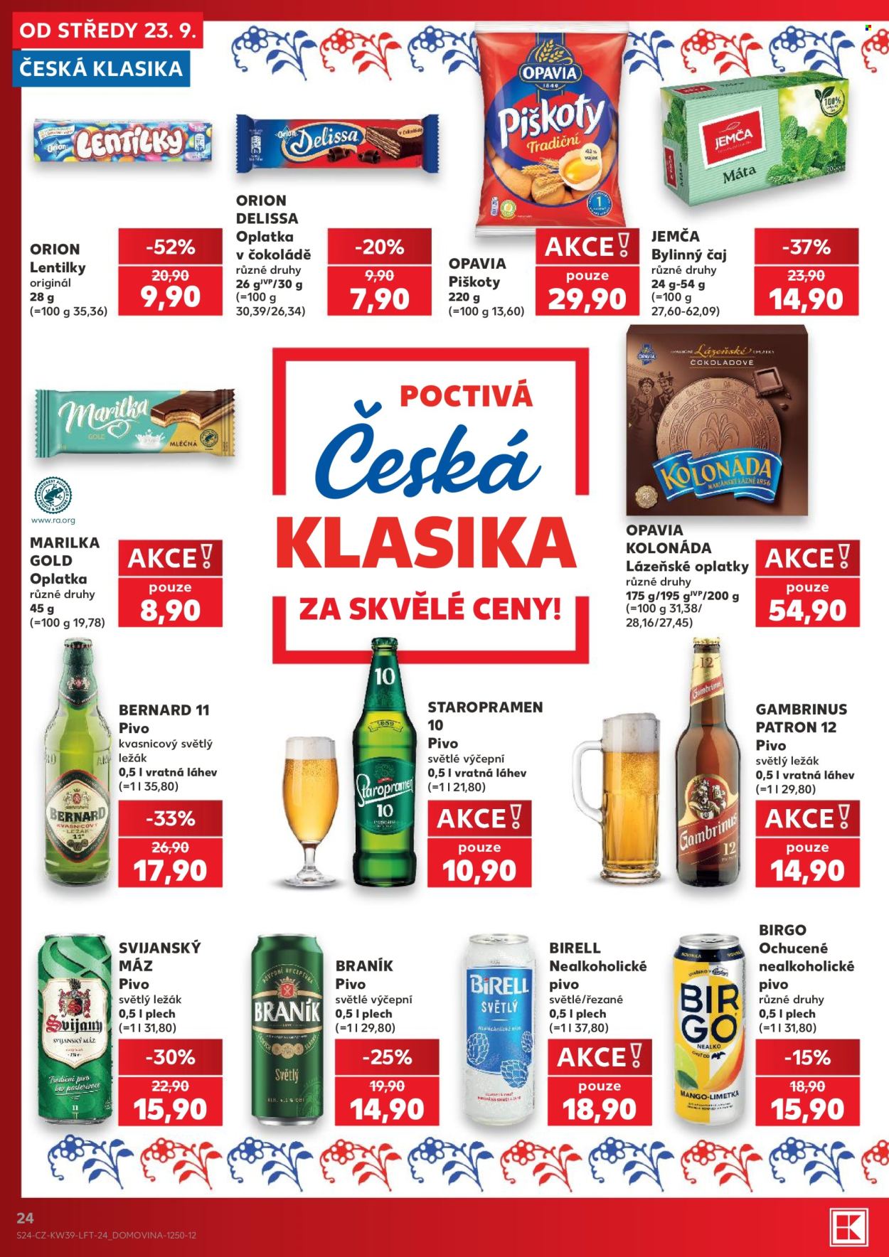 Leták Kaufland - 23.9.2026 - 29.9.2026. Strana 24