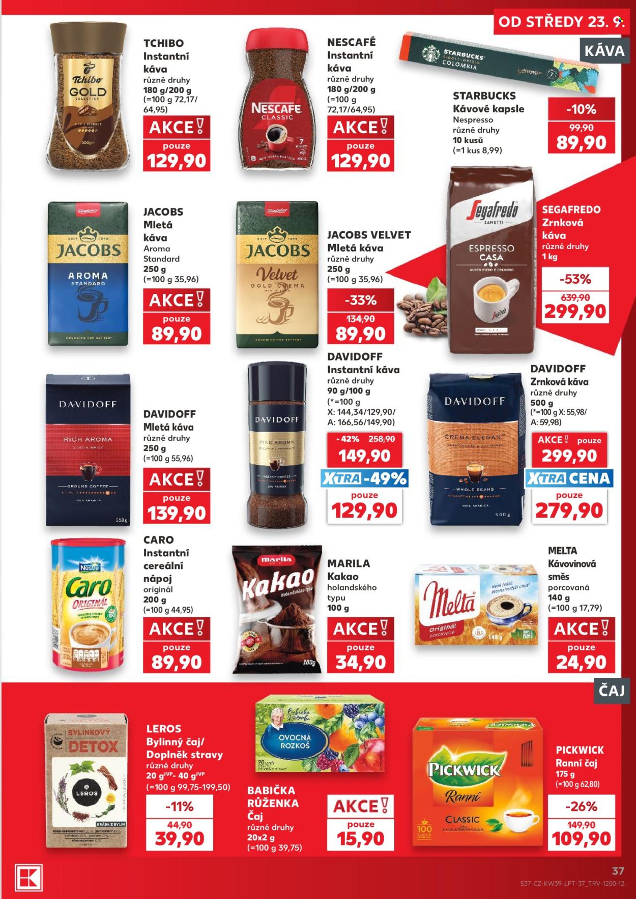 Leták Kaufland - 23.9.2026 - 29.9.2026. Strana 37