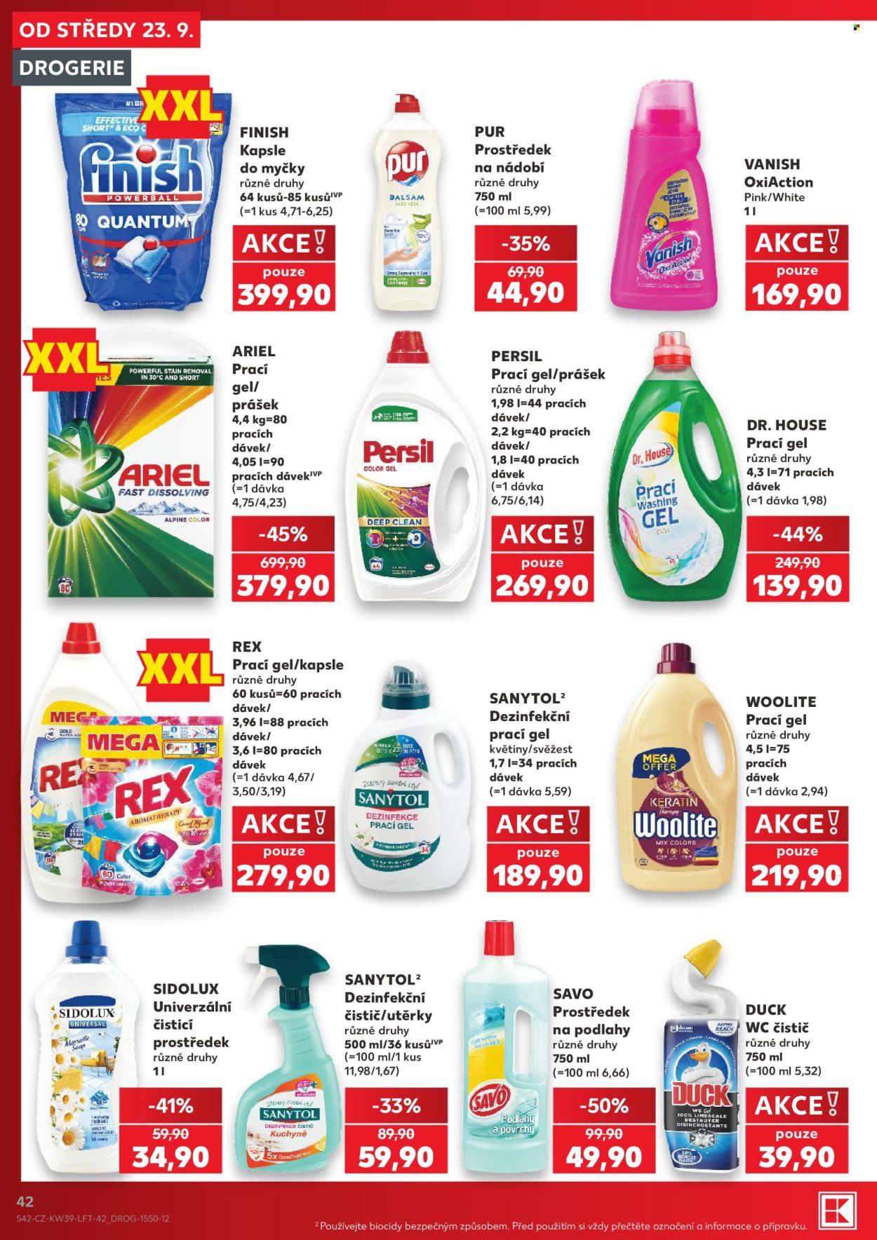 Leták Kaufland - 23.9.2026 - 29.9.2026. Strana 42