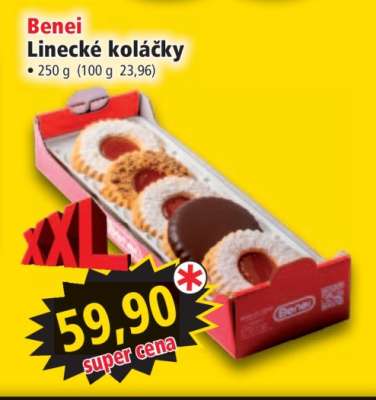 Benei Linecké koláčky