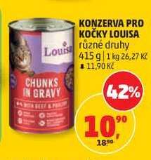 KONZERVA PRO KOČKY LOUISA