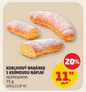 KOBLIHOVÝ BANÁNEK S KRÉMOVOU NÁPLNÍ*