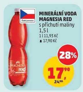 Minerální voda Magnesia Red