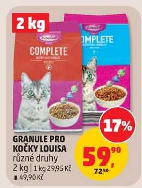 GRANULE PRO KOČKY LOUISA