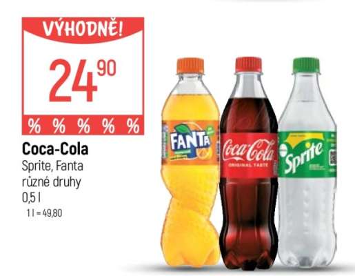 COCA COLA / SPRITE / FANTA