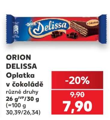 ORION DELISSA Oplatka v čokoládě