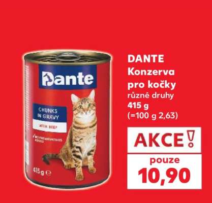 DANTE Konzerva pro kočky