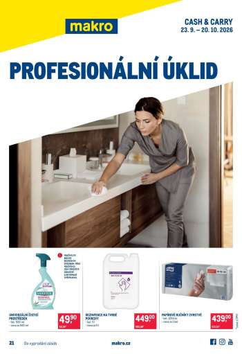 Leták MAKRO - 23.9.2026 - 20.10.2026.
