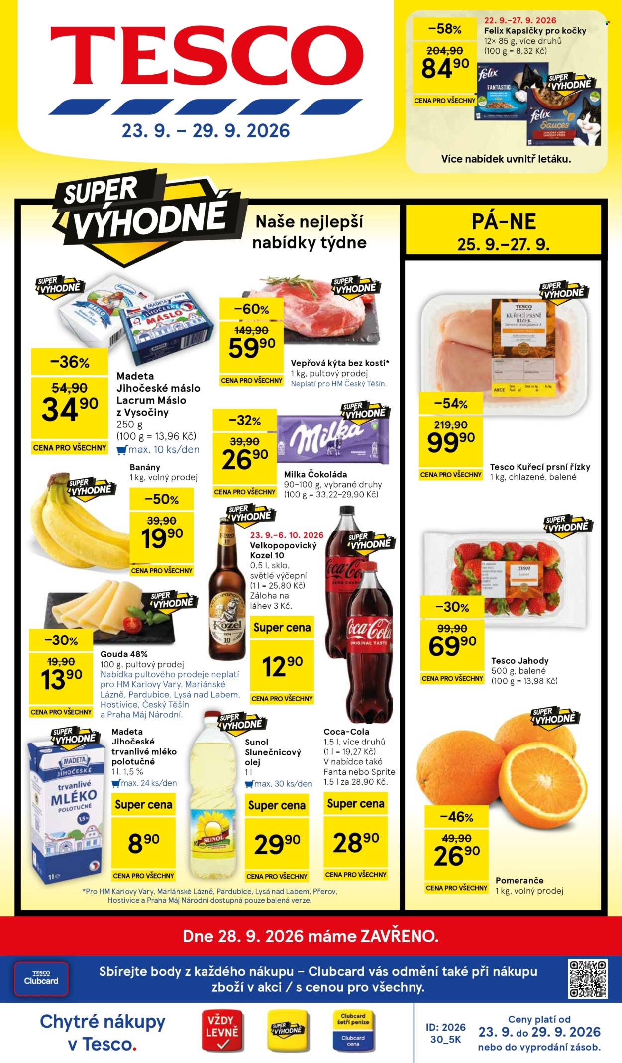 Leták TESCO - 23.9.2026 - 29.9.2026. Strana 1