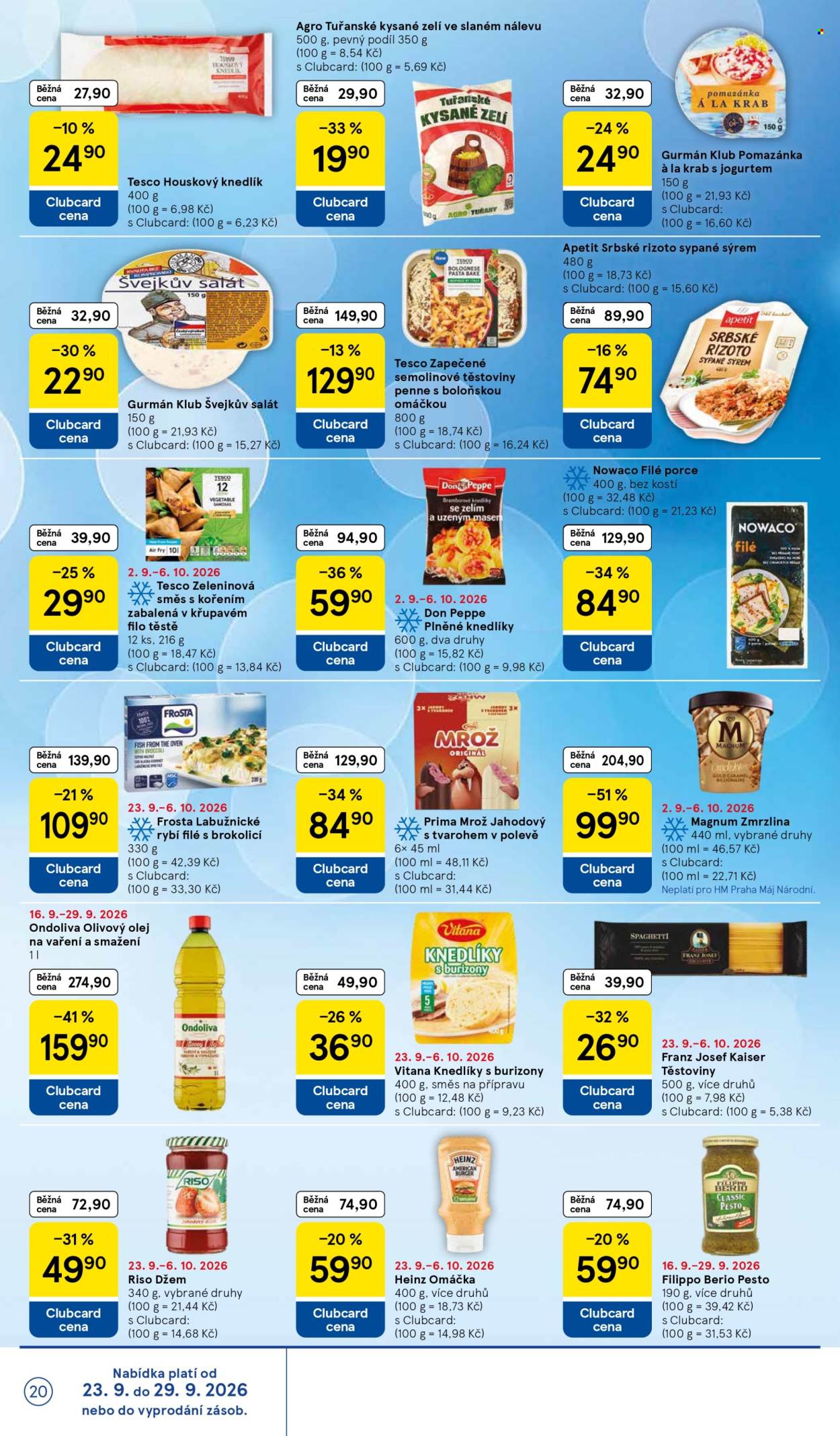 Leták TESCO - 23.9.2026 - 29.9.2026. Strana 20