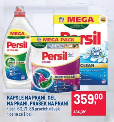 KAPSLE NA PRANÍ, GEL NA PRANÍ, PRÁŠEK NA PRANÍ