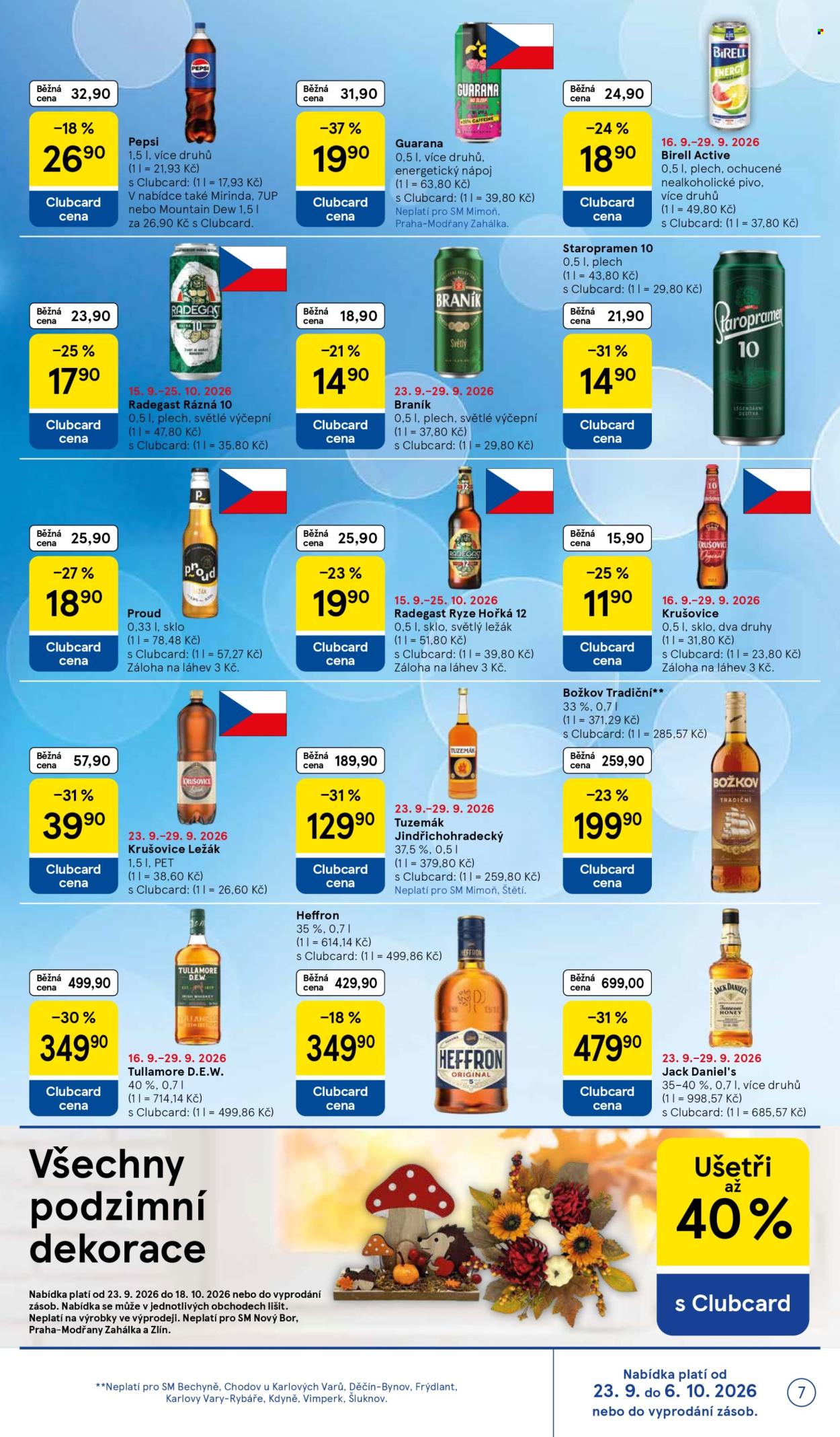 Leták TESCO supermarket - 23.9.2026 - 29.9.2026. Strana 7